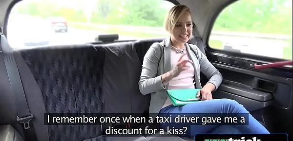  Cute Czech Teen Knows How To Get Free Taxi Ride